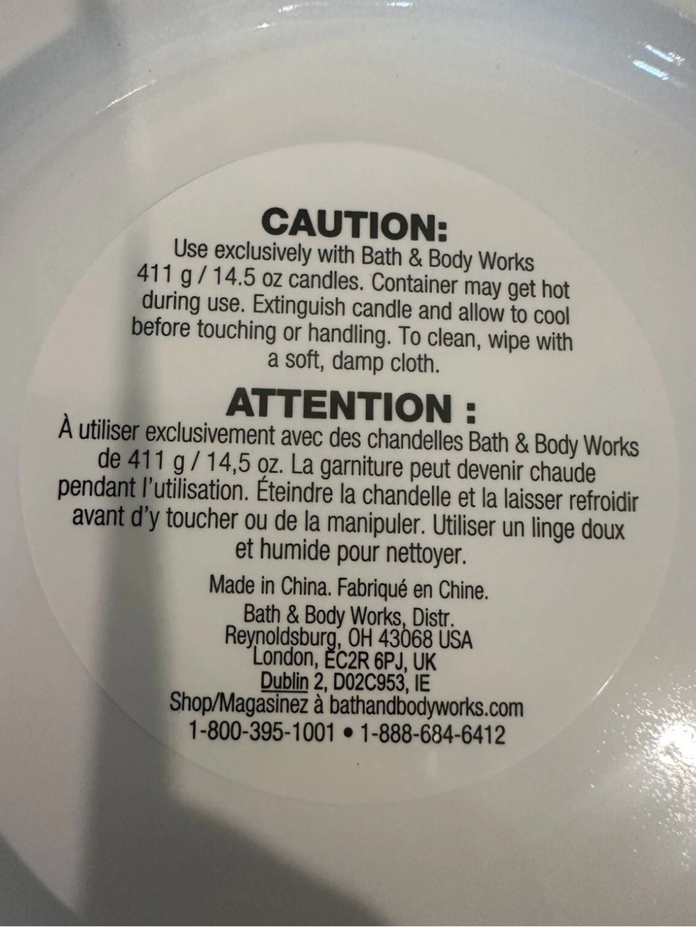 Bath & Body Works: 3-Wick Candle Christmas Peppermint Pedestal In Original Box - Picture 6 of 8